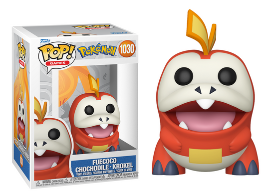 Preventa Fuecoco #1030 - Pokemon Funko Pop!