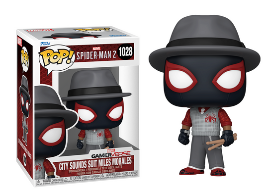 Preventa City Sounds Suit Miles Morales #1028 - Marvel's Spider-Man 2 Funko Pop!