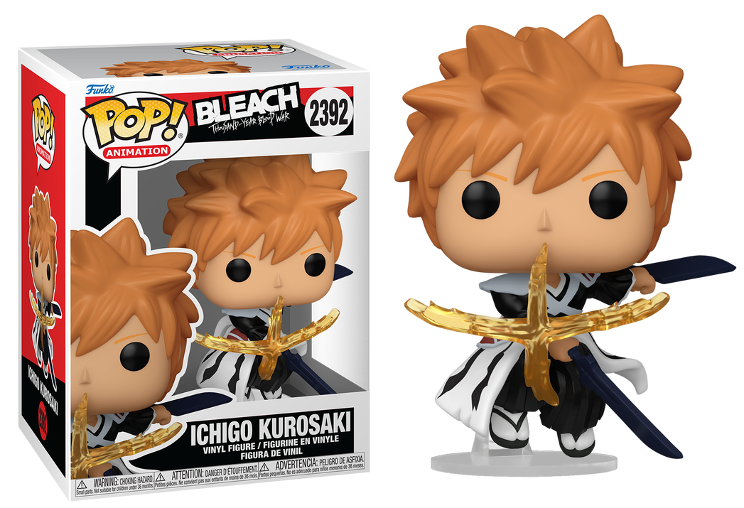 Preventa Ichigo Kurosaki #2392 - Bleach Thousand-Year Blood War Funko Pop!