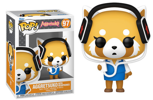 Preventa Aggretsuko with Headphones #97 - Aggretsuko Funko Pop!