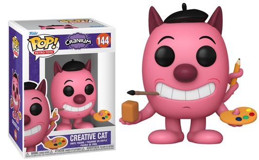 Preventa Creative Cat #144 - Cranium Retro Toys Funko Pop!