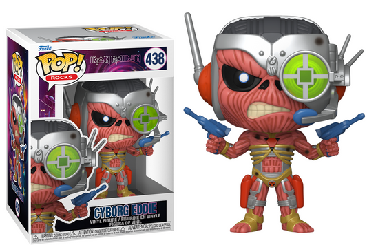 Preventa Cyborg Eddie #438 - Music Iron Maiden Funko Pop!