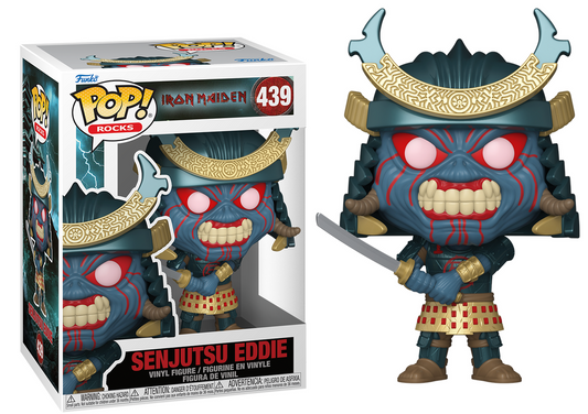 Preventa Senjutsu Eddie #439 - Music Iron Maiden Funko Pop!