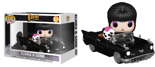 Preventa Elvira & Gonk Ride #311 - Elvira Mistress of The Dark Funko Pop!