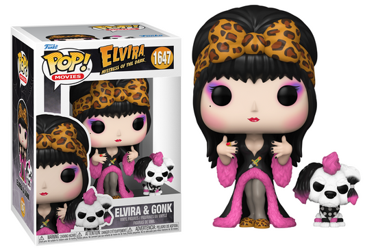 Preventa Elvira & Gonk #1647 - Elvira Mistress of The Dark Funko Pop!