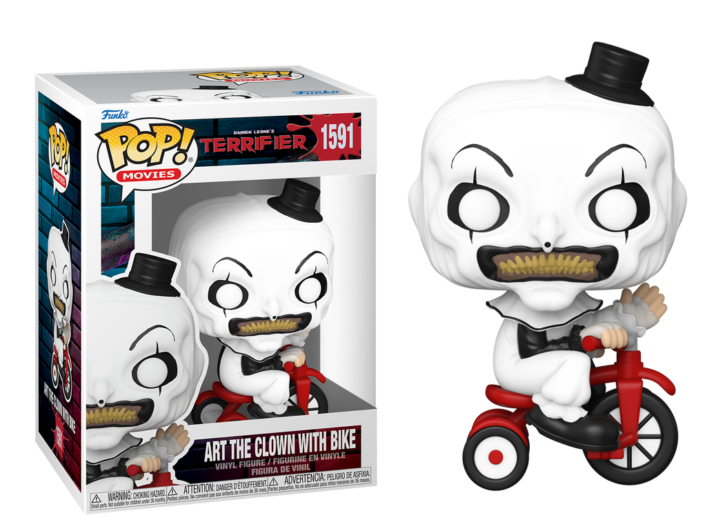 Preventa Art The Clown with Bike #1591 - Terrifier Funko Pop!