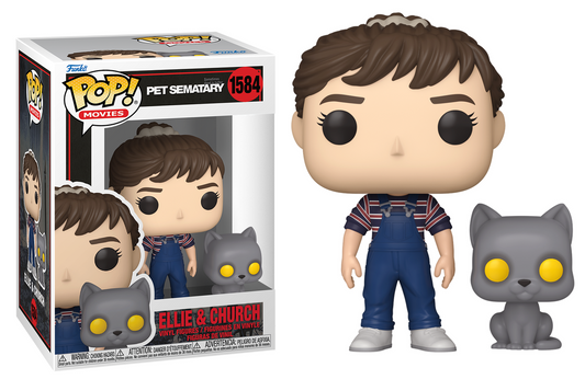 Preventa Ellie & Church #1584 - Pet Sematary Funko Pop!