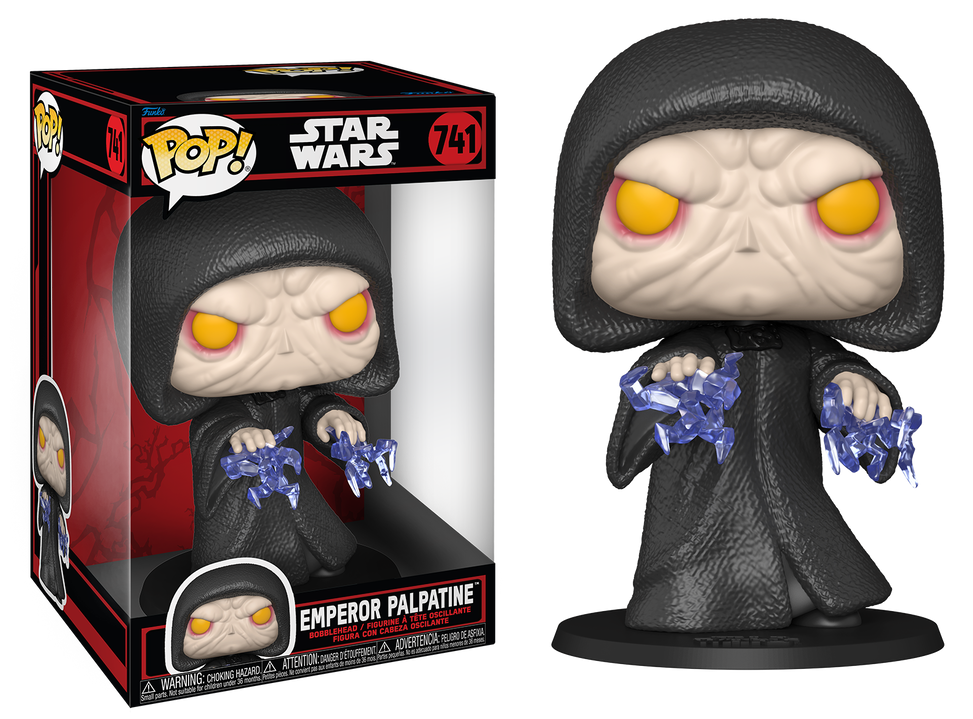 Preventa Emperor Palpatine Jumbo #741 - Star Wars Funko Pop!