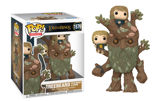 Preventa Treebeard with Merry & Pippin #1579 - The Lord of The Rings Funko Pop!