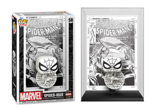 Preventa Spider-Man Black & White Cover #58 - Marvel Funko Pop!