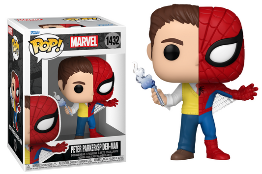 Preventa Peter Parker / Spider-Man #1432 - Marvel Split Funko Pop!