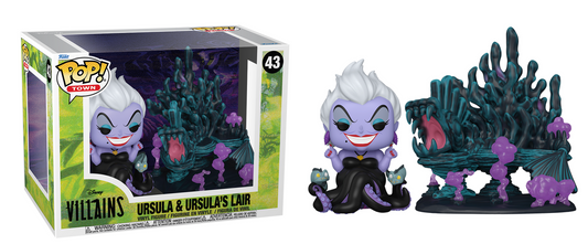 Preventa Ursula & Ursula's Lair #43 - Disney Villains Funko Pop!