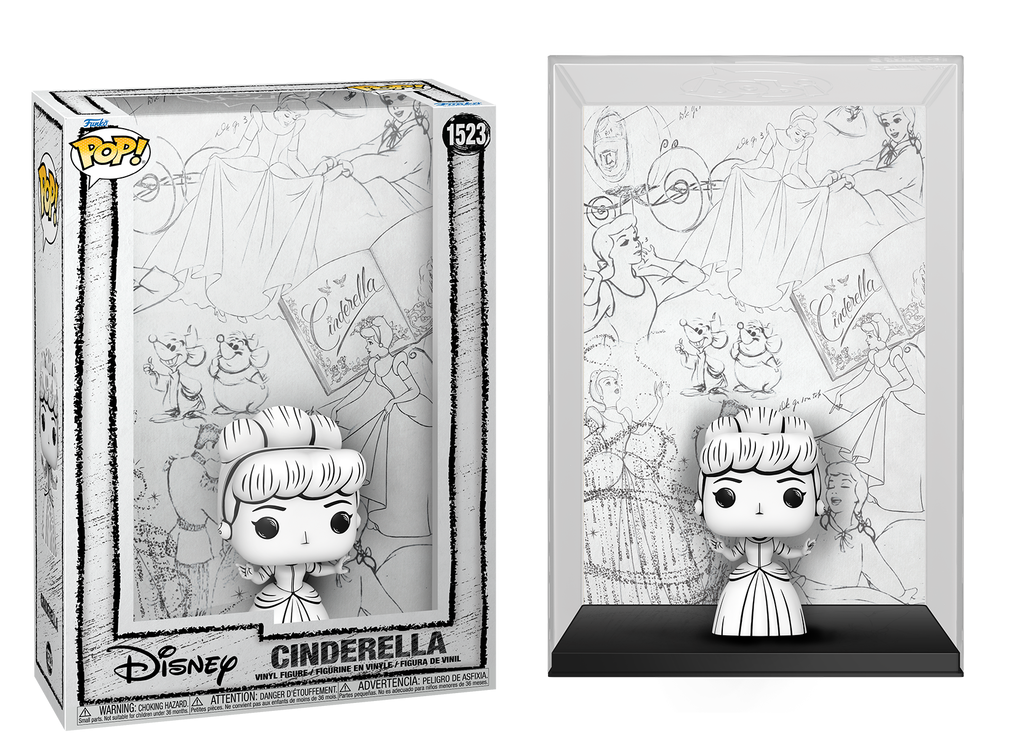 Preventa Cinderella (Cenicienta) Sketch Cover #1523 - Disney's Cinderella Funko Pop!