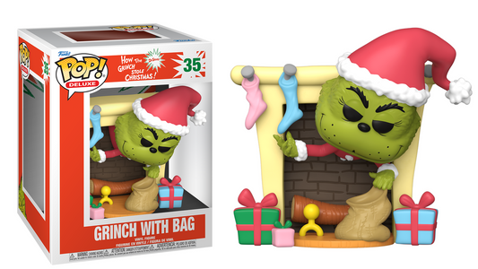 Preventa The Grinch with Bag #35 - How The Grinch Stole Christmas Funko Pop!