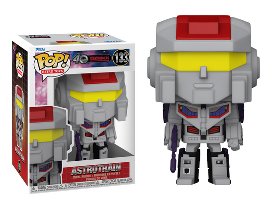 Preventa Astrotrain #133 - Transformers Funko Pop!