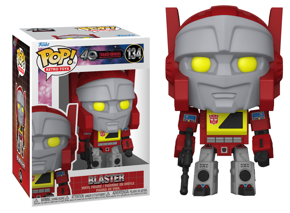 Preventa Blaster #134 - Transformers Funko Pop!