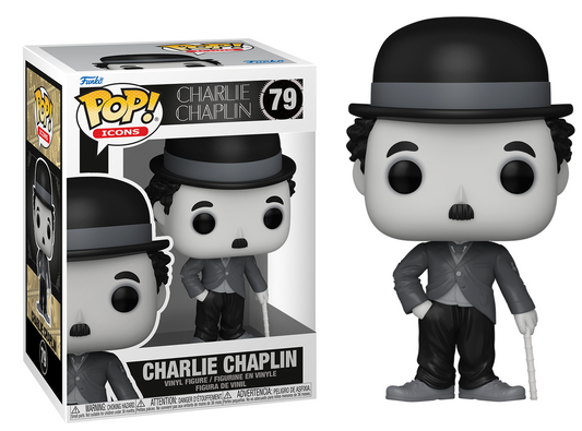 Preventa Charlie Chaplin #79 - Icons Funko Pop!