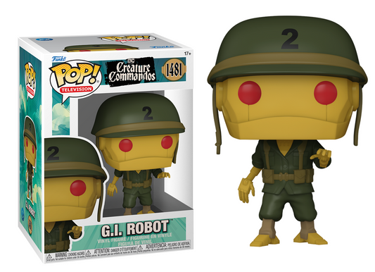 Preventa G.I. Robot #1481 - DC's Creature Commandos Funko Pop!