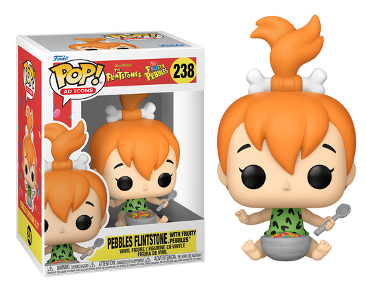 Por Encargo - Pebbles Flintstone with Fruity Pebbles #238 - The Flintstones ( Los Picapiedra) Funko Pop!