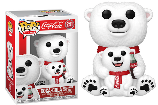 Preventa Coca-Cola Polar Bear with Cub #241 - Coca Cola Funko Pop!