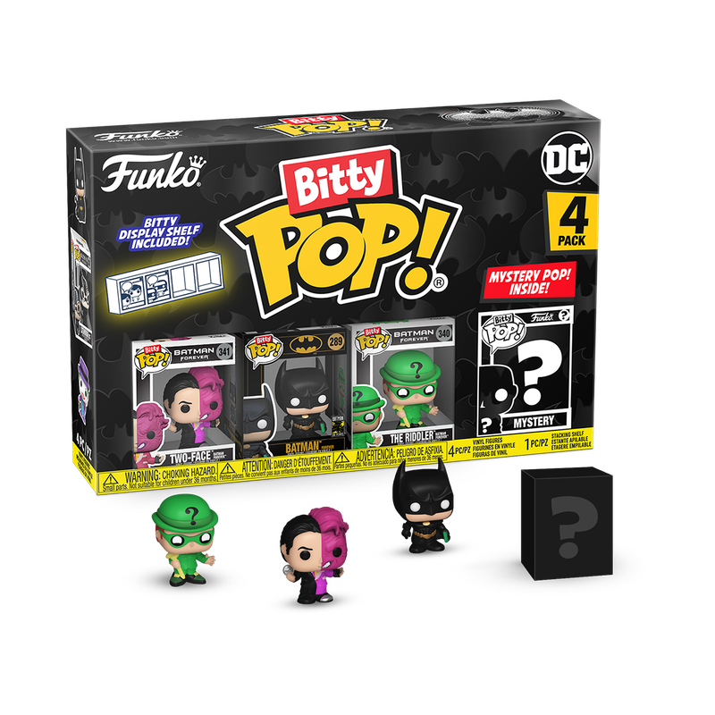 Preventa DC Bitty Pop (Two-Face, Batman, The Riddler + ?) - DC Universe Bitty Pop!