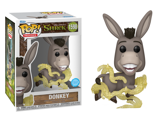 Preventa Donkey (Burro) Glitter #1598 - Shrek Funko Pop!