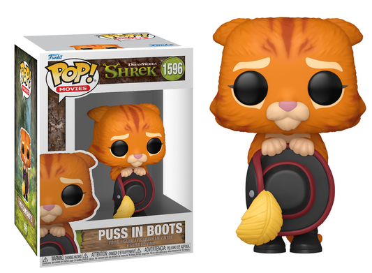 Preventa Puss in Boots (Gato con Botas) #1596 - Shrek Funko Pop!