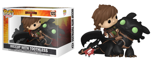 Preventa Hiccup with Toothless #123 - How to Train Your Dragon 2 (Como entrenar a tu Dragon 2)Funko Pop!