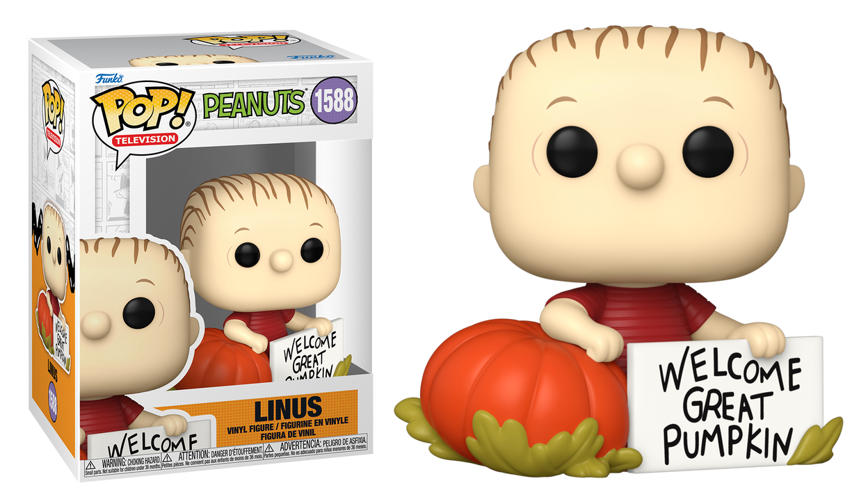 Preventa Linus #1588 - Peanuts Funko Pop!