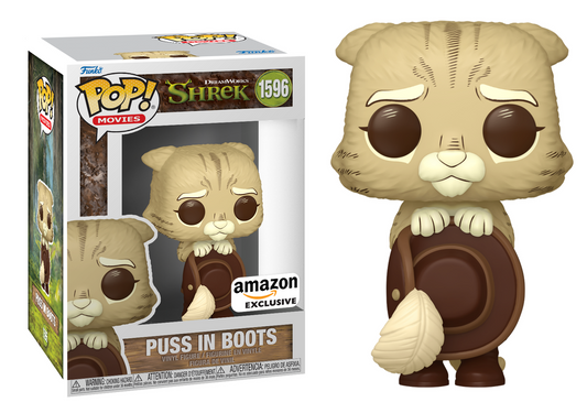 Preventa Puss In Boots Amazon #1596 - Shrek Funko Pop!