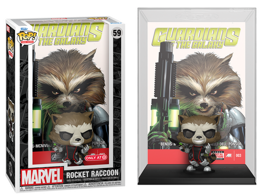 Preventa Rocket Racoon Cover #59 - Marvel's Guardians of The Galaxy (Guardianes de la Galaxia) Funko Pop!