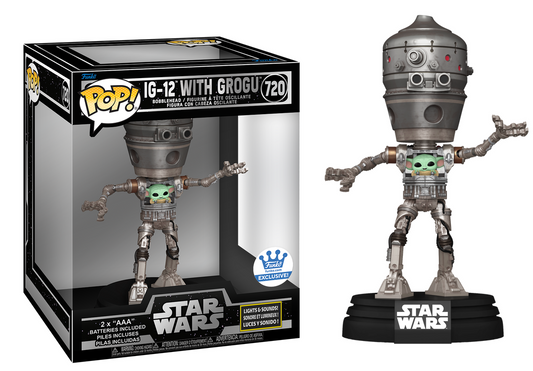 Preventa IG-12 with Grogu Funko Shop #720 - Star Wars Funko Pop!