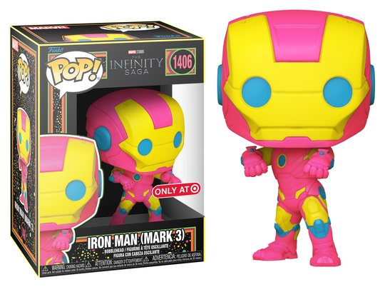 Preventa Iron Man (Mark 3) Target #1406 - Marvel's Infinity Saga Funko Pop!