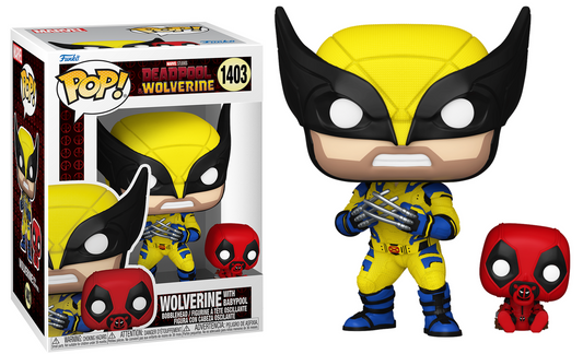 Preventa Wolverine with Babypool #1403 - Marvel's Deadpool & Wolverine Funko Pop!