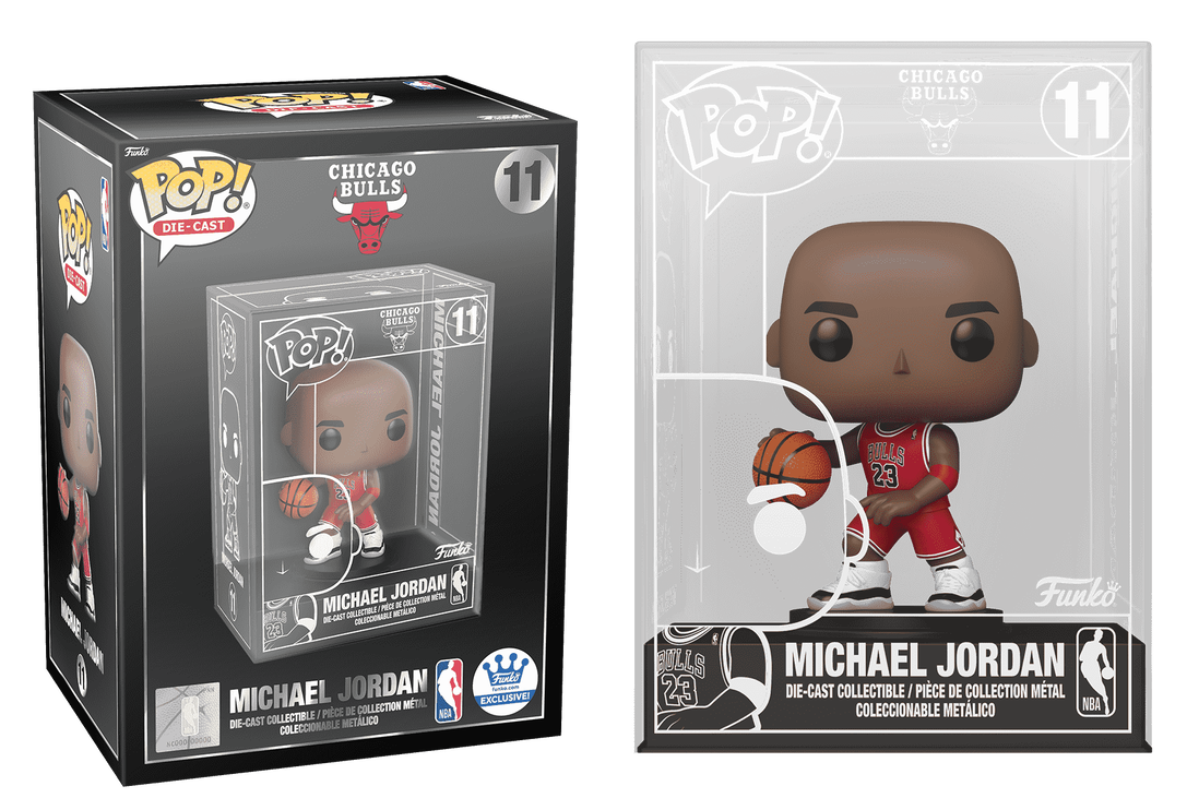 Preventa Rápida Michael Jordan Die Cast #11 - Sports Funko Pop!