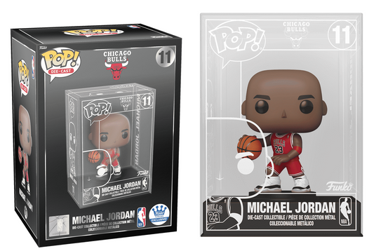 Preventa Rápida Michael Jordan Die Cast #11 - Sports Funko Pop!