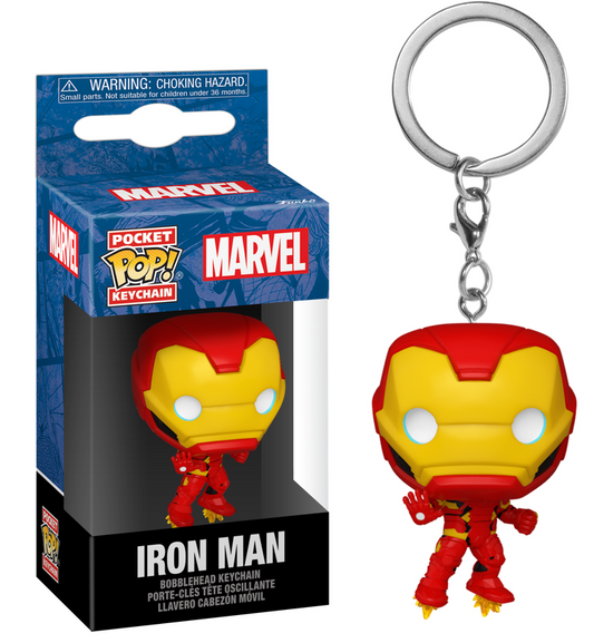 Llavero Iron Man - Marvel Keychain Funko Pop!