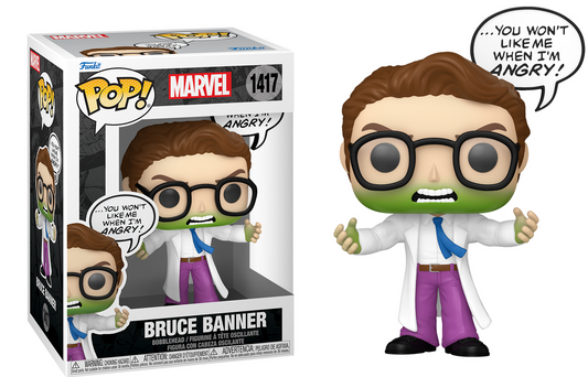 Preventa Bruce Banner #1417 - Marvel Funko Pop!