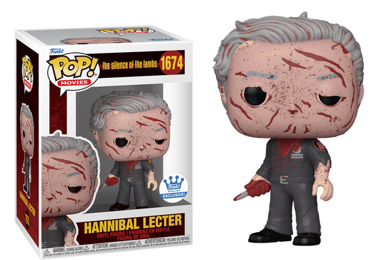 Preventa Hannibal Lecter Funko Shop #1674 - The Silence of The Lambs Funko Pop!