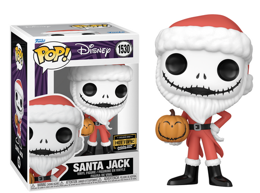 Preventa Santa Jack Hot Topic #1530 - Disney's The Nightmare Before Christmas Funko Pop!