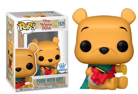 Preventa Pooh with Gift Funko Shop #1529 - Disney's Winnie The Pooh Funko Pop!