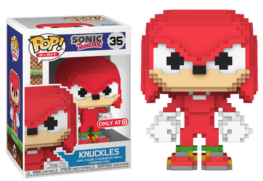 Preventa 8Bit Knuckles Target #35 - Sonic The Hedgehog Funko Pop!