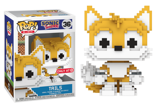 Preventa 8Bit Tails Target #36 - Sonic The Hedgehog Funko Pop!