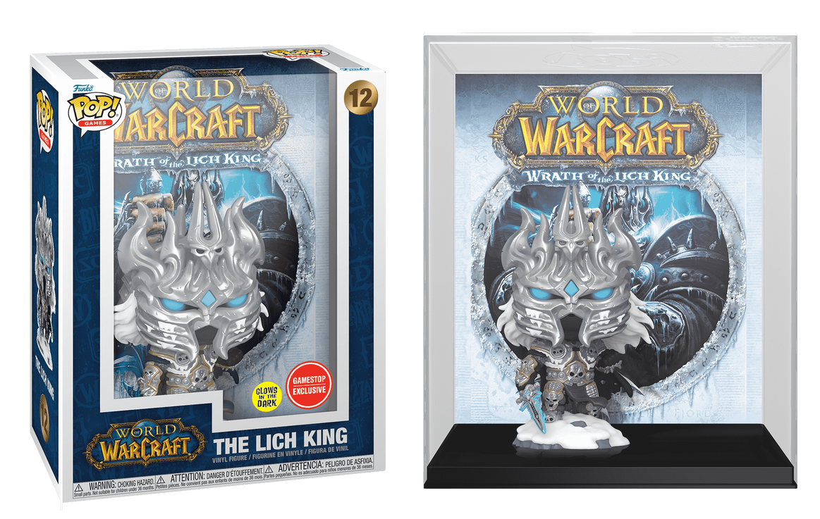 Preventa The Lich King Cover Gamestop #12 - World of Warcraft Funko Pop!