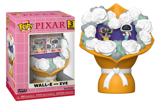 Preventa Bouquet Wall-E and Eve - Pixar's Wall-E Bitty Pop!