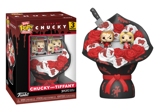 Preventa Bouquet Chucky and Tiffany - Bride of Chucky Bitty Pop!