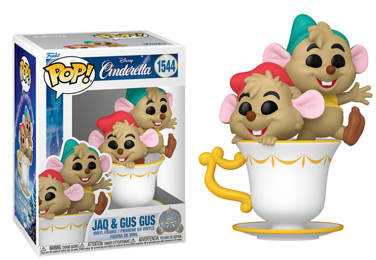 Preventa Jaq & Gus Gus #1544 - Disney's Cinderella Funko Pop!