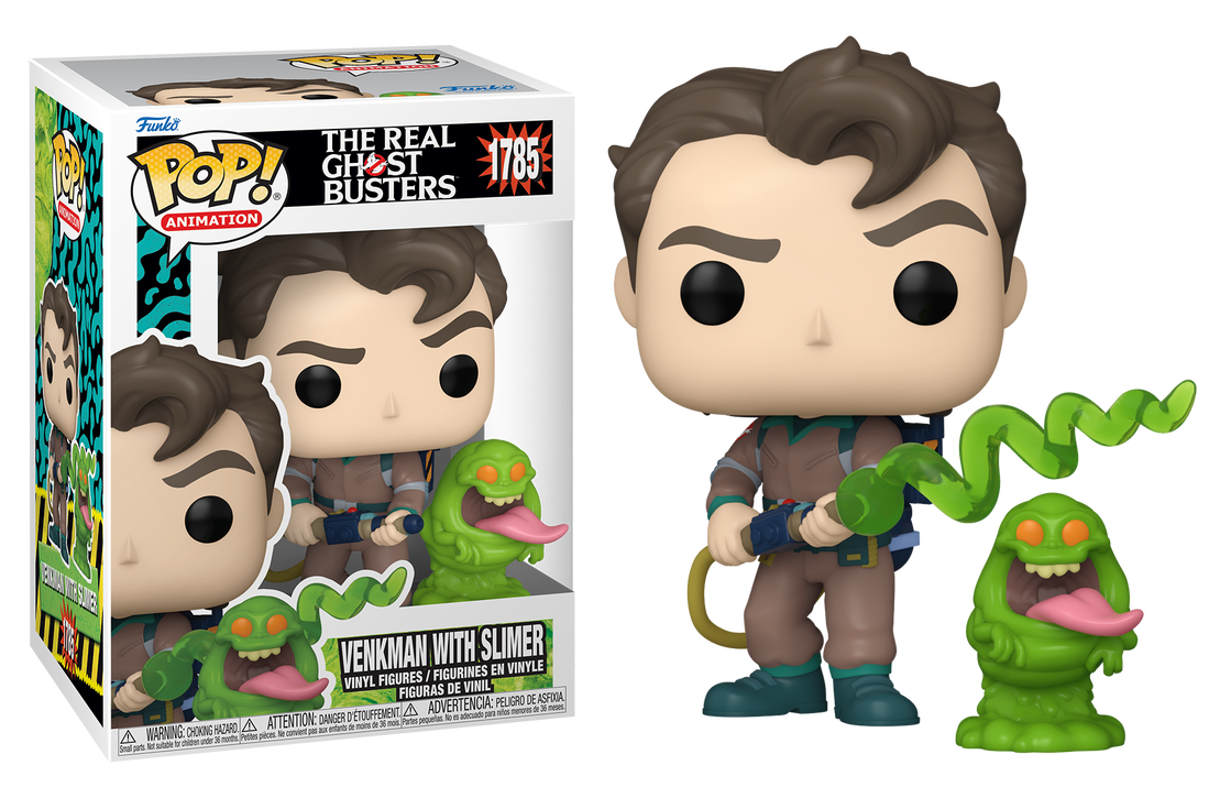 Preventa Venkman with Slimer #1785 - The Real Ghostbusters Funko Pop!