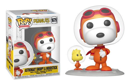 Preventa Astronaut Snoopy & Woodstock #1679 - Peanuts Funko Pop!