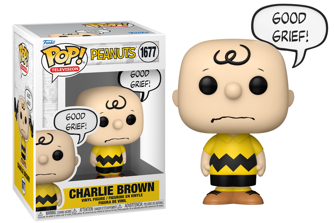 Preventa Charlie Brown #1677 - Peanuts Funko Pop!